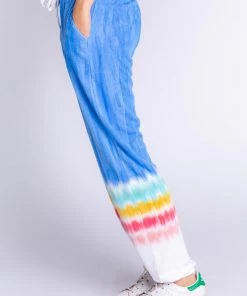 PJ Salvage Rainbow Sunsets - Tie Dye Banded Pant