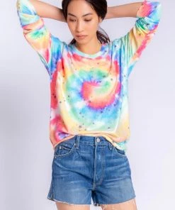 PJ Salvage Stardust Tie Dye Long Sleeve