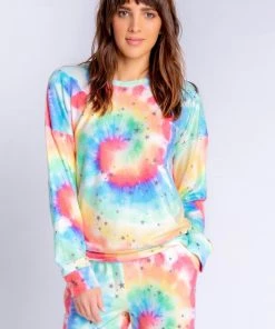 PJ Salvage Stardust Tie Dye Long Sleeve