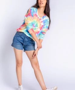 PJ Salvage Stardust Tie Dye Long Sleeve