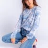 PJ Salvage Swirls Long Sleeve Top