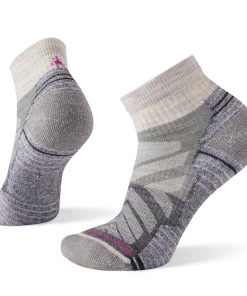SmartWool Women's Hike Light Cushion Color Block Pattern Ankle Socks
