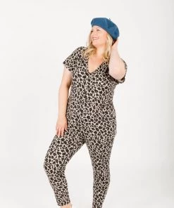 Smash + Tess The Sunday Romper - Lexi Leopard * Last Chance