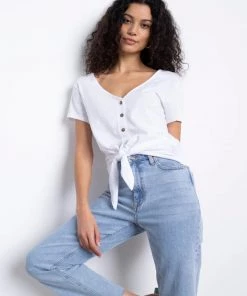 Sanctuary By My Side Tie Tee Women