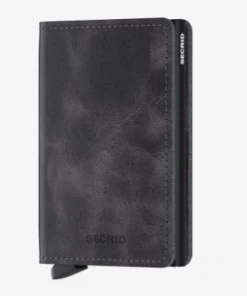 Secrid Slim Wallet - Vintage Grey-Black