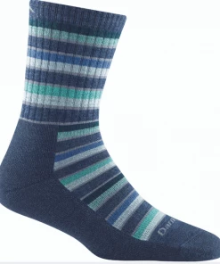 Darn Tough Women's Decade Stripe Micro Crew Midweight With Cushion