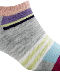 Darn Tough Women's Modern Stripe No Show Light Sock