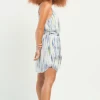 Dex Printed Belted Dress * Last Chance
