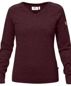 Fjall Raven FJÄLLRÄVEN Women's Sormland V-Neck Sweater