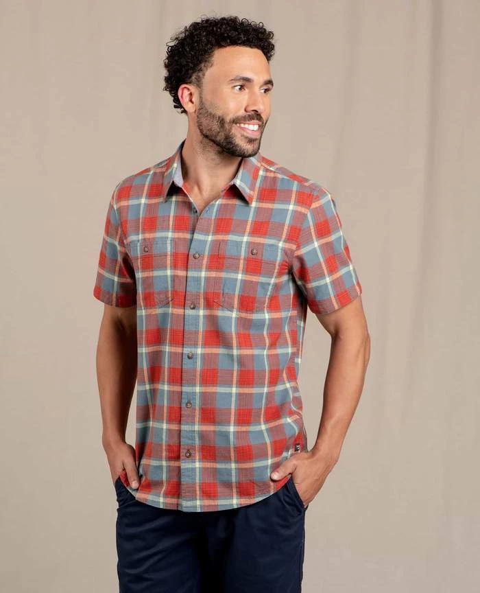 Toad&Co Toad & Co. Toad & Co Men's Smythy Short Sleeve Shirt 3 Toad&Co Toad & Co. Toad & Co Men's Smythy Short Sleeve Shirt