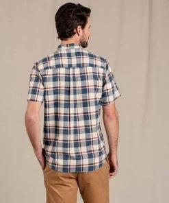 Toad&Co Toad & Co. Toad & Co Men's Smythy Short Sleeve Shirt 12 Toad&Co Toad & Co. Toad & Co Men's Smythy Short Sleeve Shirt