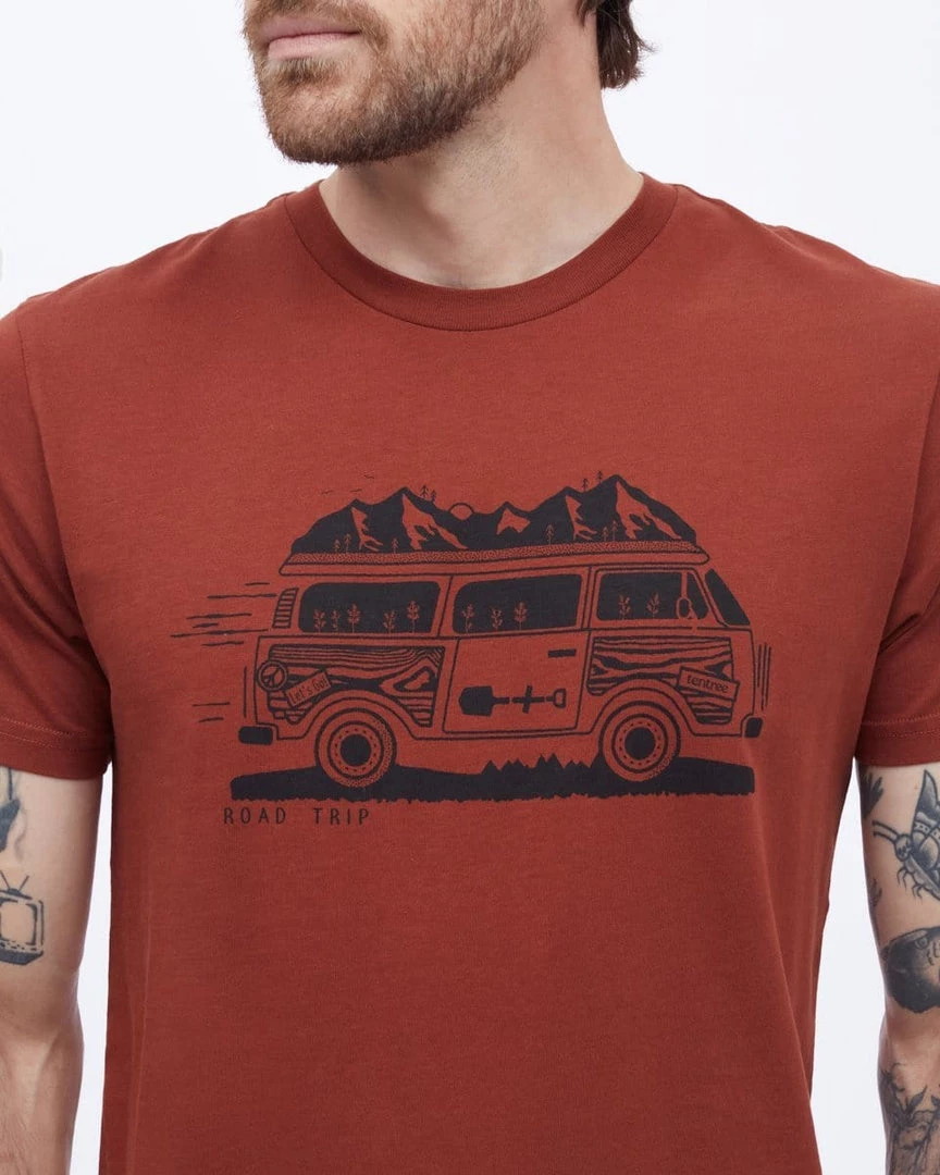 Ten Tree Men's Road Trip T-Shirt 9 Ten Tree Men's Road Trip T-Shirt