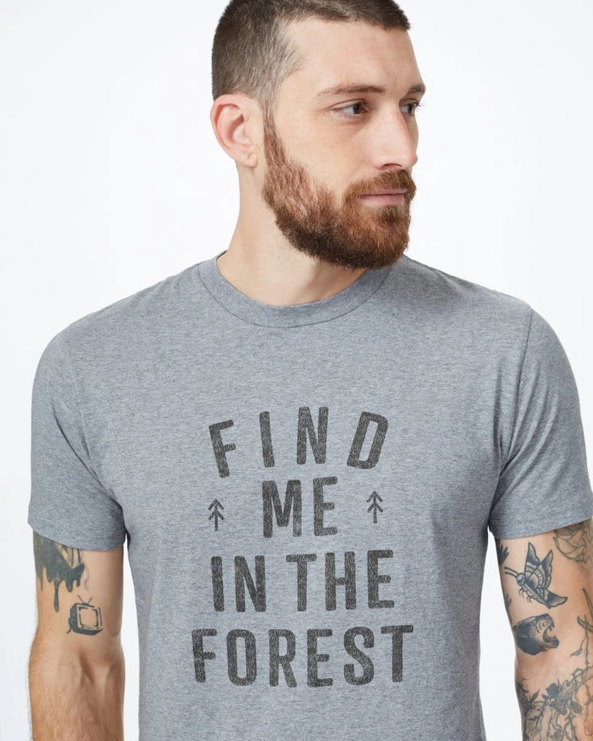 Ten Tree Men's Find Me In The Forest T-Shirt 5 Ten Tree Men's Find Me In The Forest T-Shirt