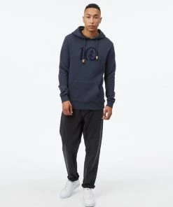 Ten Tree Men's Flocked Logo Hoodie