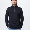 Ten Tree Men's 1/4 Zip Kanga Pocket Fleece