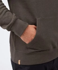 Ten Tree Men's 1/4 Zip Kanga Pocket Fleece