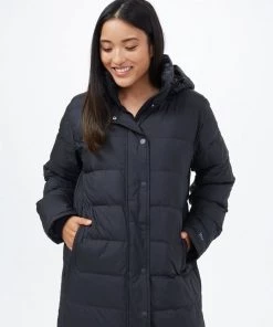 Ten Tree Women's Cloud Shell Long Puffer Jacket