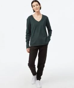 Ten Tree Women's Luxe V-Neck Fleece
