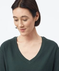 Ten Tree Women's Luxe V-Neck Fleece