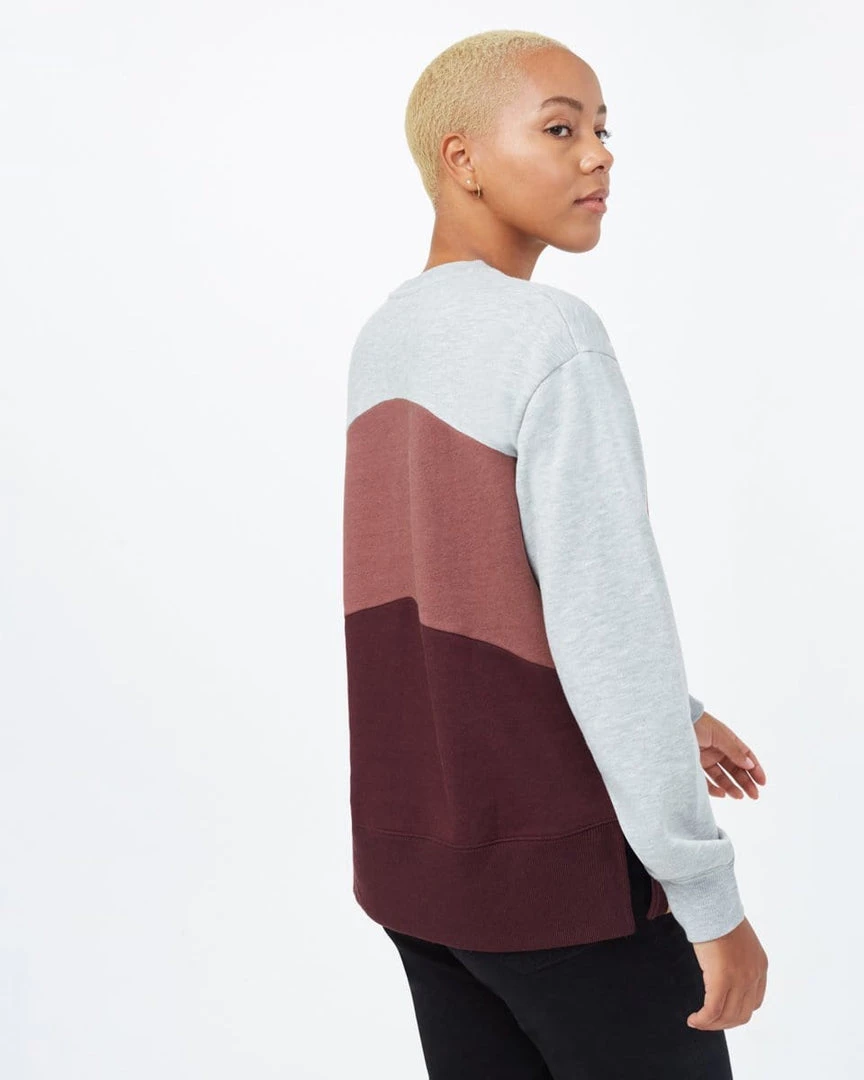 Ten Tree Women's Treefleece Chevron Crew 4 Ten Tree Women's Treefleece Chevron Crew