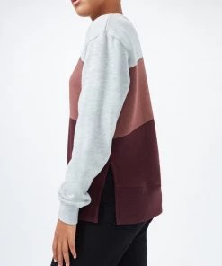 Ten Tree Women's Treefleece Chevron Crew 8 Ten Tree Women's Treefleece Chevron Crew