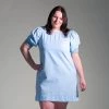 Velvet Naomi Chambray Shift Dress
