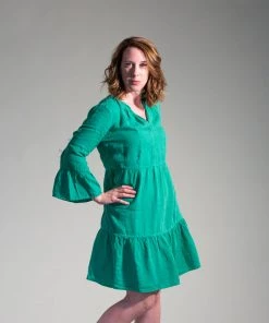 Velvet Aurora Lined Tiered Dress Women 11 Velvet Aurora Lined Tiered Dress Women