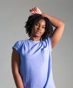 Velvet Hanna Cotton Slub Mix Dress Women