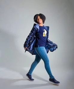 Joules Golightly Printed Waterproof Packable Jacket