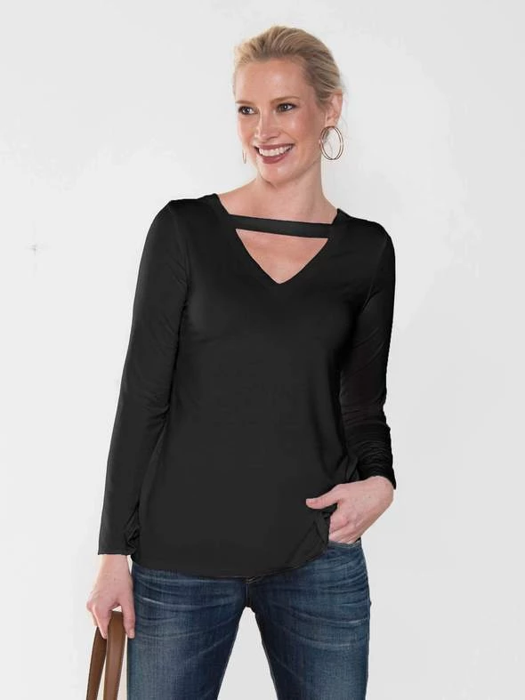 MIIK Women Tarina Reversible Cutout Top * Last Chance 3 MIIK Women Tarina Reversible Cutout Top * Last Chance