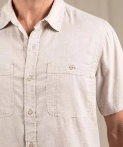 Toad&Co Toad & Co. Toad & Co Men's Taj Hemp Short Sleeve Shirt