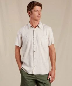 Toad&Co Toad & Co. Toad & Co Men's Taj Hemp Short Sleeve Shirt