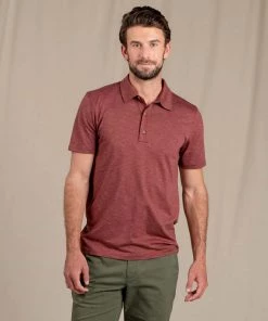 Toad&Co Toad & Co. Toad & Co Tempo Short Sleeve Polo