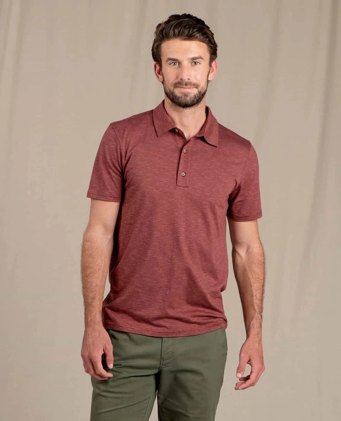 Toad&Co Toad & Co. Toad & Co Tempo Short Sleeve Polo 3 Toad&Co Toad & Co. Toad & Co Tempo Short Sleeve Polo