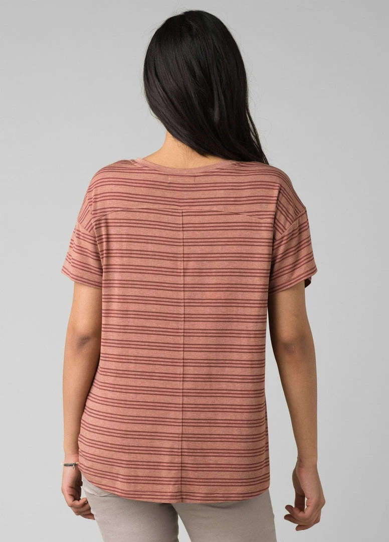 PrAna Women's Short Sleeve Foundation Slouch Top * Last Chance 4 PrAna Women's Short Sleeve Foundation Slouch Top * Last Chance