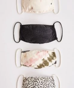 Z Supply Bolt & Tie Dye Face Masks (4-Pack)