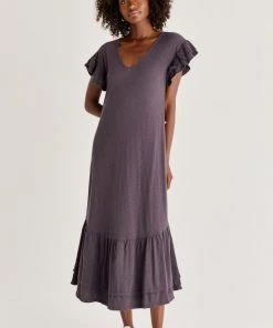 Z Supply Zella Cotton Slub Mini Dress