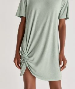 Z Supply Denny Twist T-Shirt Dress