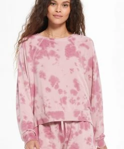 Z Supply Women's Sleep Over Tie Dye Pullover
