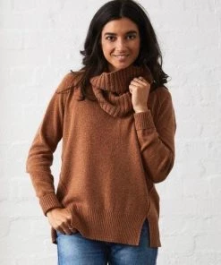 Zaket & Plover Relaxed Sweater & Snood