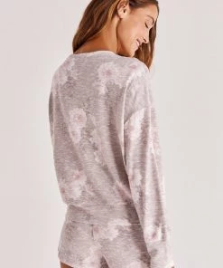 Z Supply Izzie Floral Long Sleeve Top