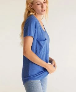 Z Supply Cotton Slub Pocket T-Shirt