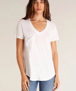 Z Supply Cotton Slub Pocket T-Shirt