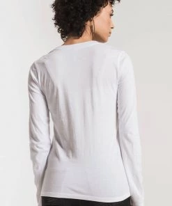 Z Supply Women's Perfect Long Sleeve Crew Tee 13 Z Supply Women's Perfect Long Sleeve Crew Tee