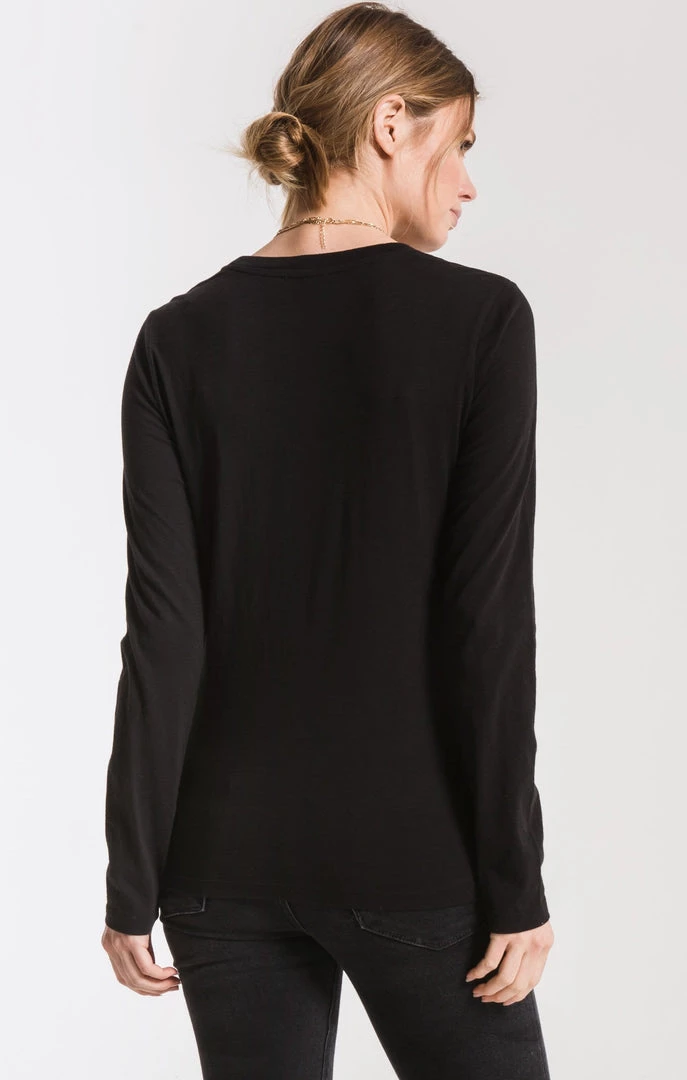 Z Supply Women's Perfect Long Sleeve Crew Tee 9 Z Supply Women's Perfect Long Sleeve Crew Tee