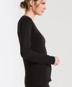Z Supply Women's Perfect Long Sleeve Crew Tee 17 Z Supply Women's Perfect Long Sleeve Crew Tee