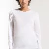Z Supply Women's Perfect Long Sleeve Crew Tee