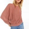 Z Supply Claire Waffle Long Sleeve