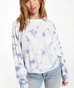 Z Supply Claire Cloud Tie-Dye Top