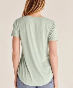 Z Supply Kasey Model V-Neck Tee